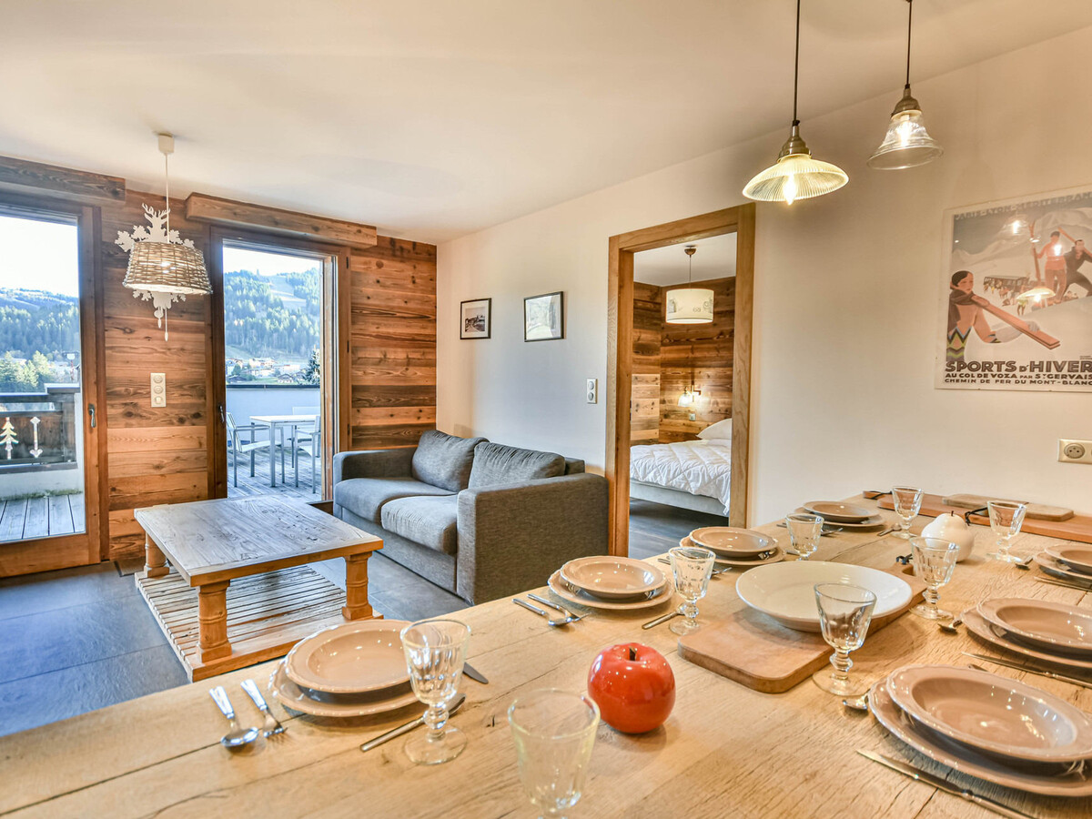 Appartement 3 chambres Les Gets avec sauna et salle de sport - Photo 3