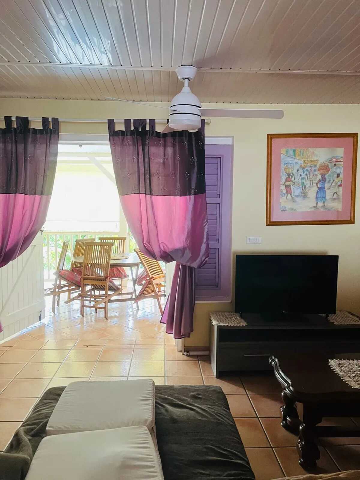 Appartement 8 personnes au Diamant avec piscine et terrasse - Photo 8