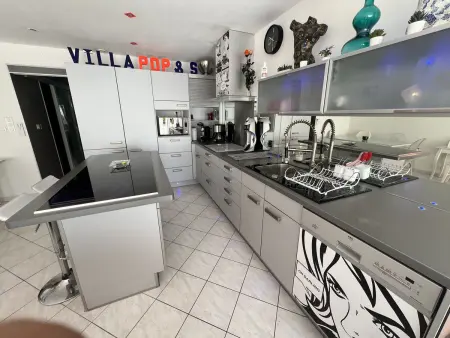 Villa climatisée avec jacuzzi et hamam à Cap d'Agde - Photo 3
