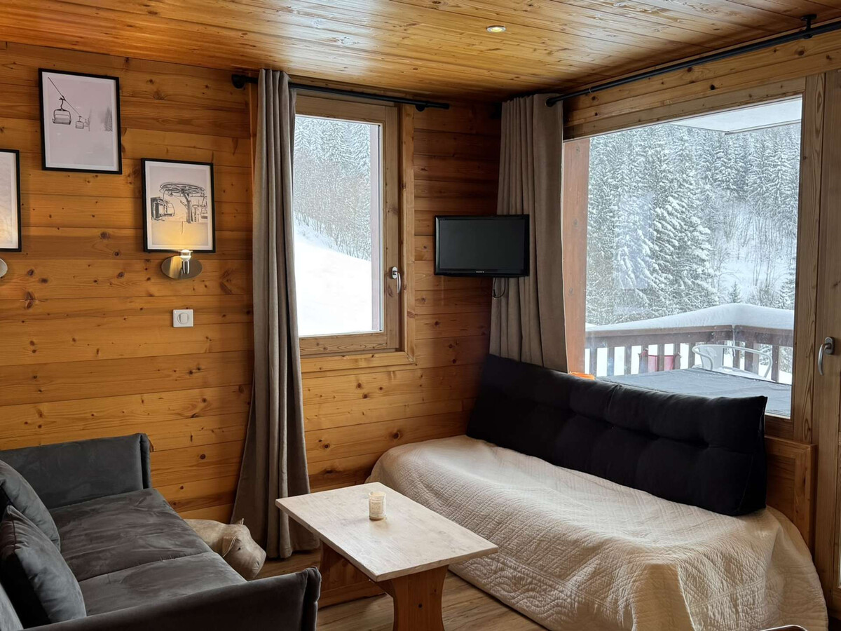 T2 3 étoiles au pied des pistes à Valmorel - Photo 1