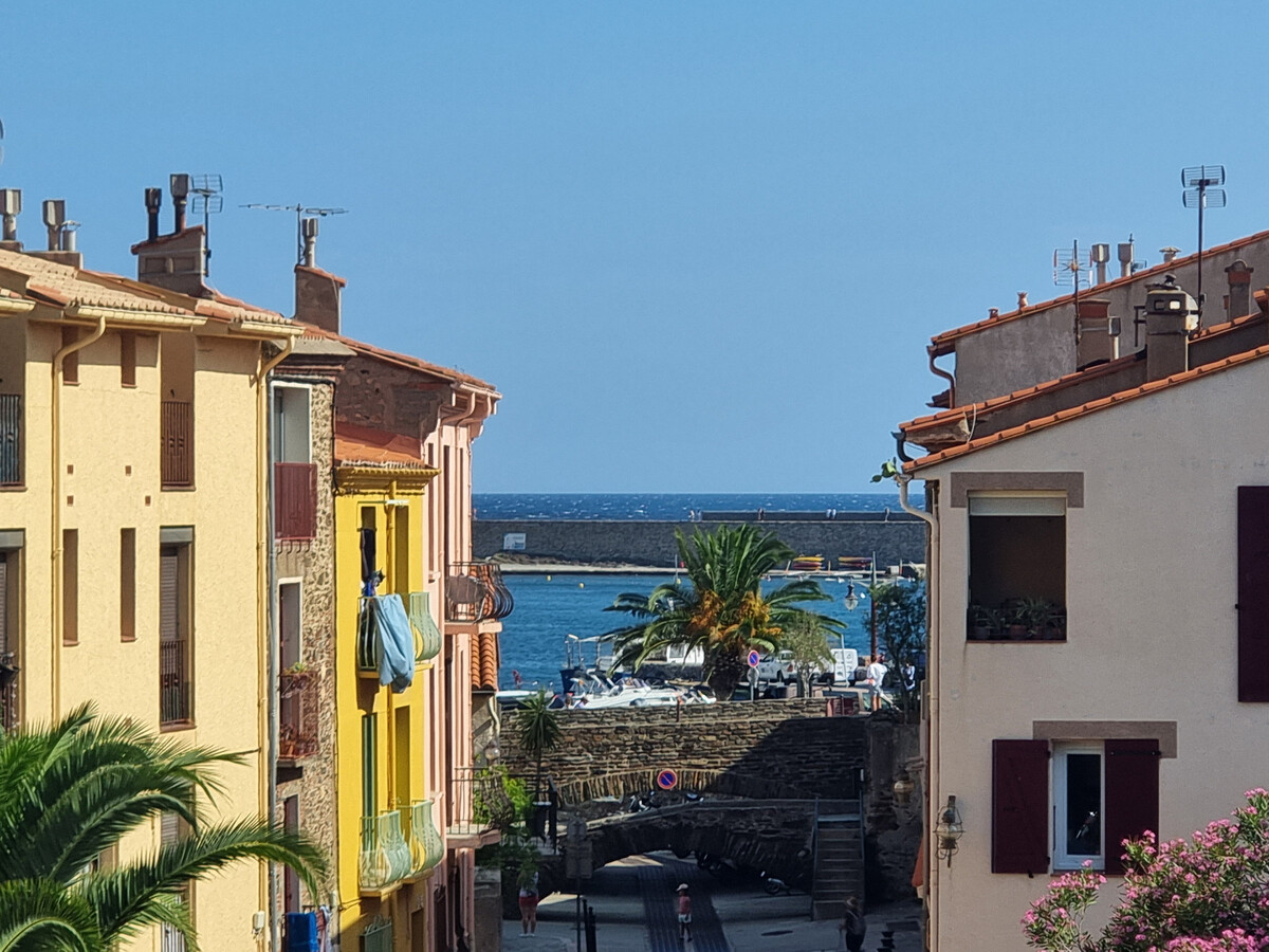 Studio lumineux Collioure, 2 pers., balcon vue mer - Photo 1
