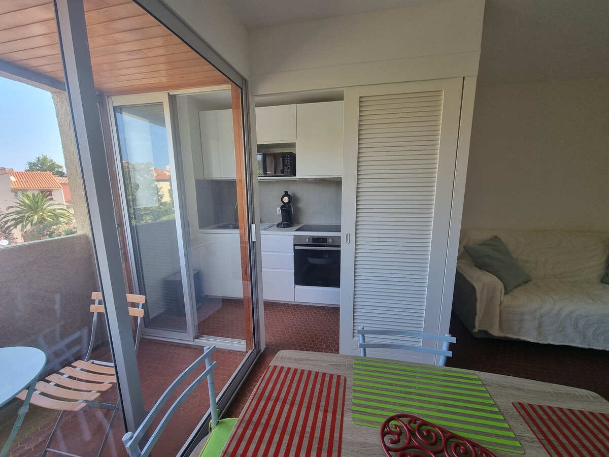 Studio lumineux Collioure, 2 pers., balcon vue mer - Photo 9