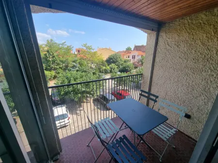 T2 rénové Collioure, terrasse vue moulin, 5 min plages : photo 3