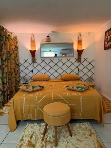 Location appartement à Sainte Anne, Appartement confortable à Sainte-Anne, 40 m², jardin