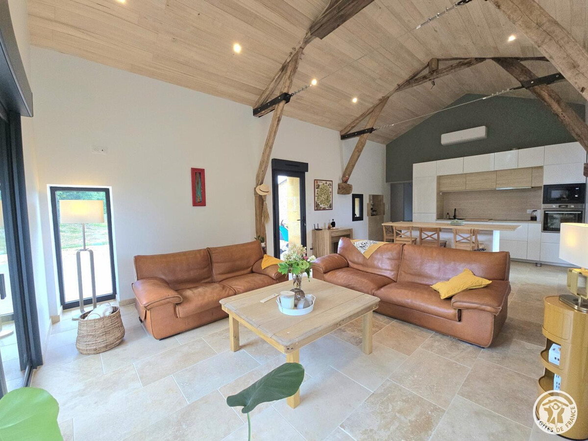 Gîte en pierre du Périgord, piscine 6x3m, 4 personnes - Photo 3