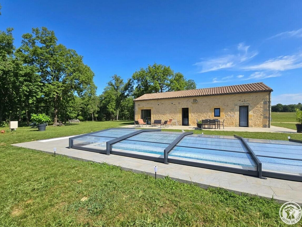 Gîte en pierre du Périgord, piscine 6x3m, 4 personnes - Photo 11