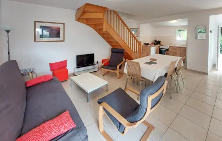 Maison 3 chambres en forêt de pins, 500 m de la plage : photo 4