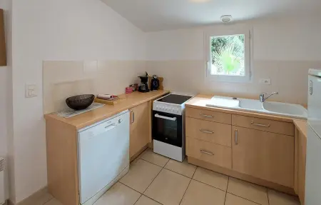 Maison 3 chambres en forêt de pins, 500 m de la plage : photo 8