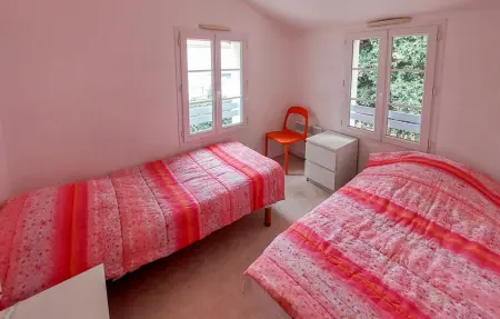 Maison 3 chambres en forêt de pins, 500 m de la plage : photo 13