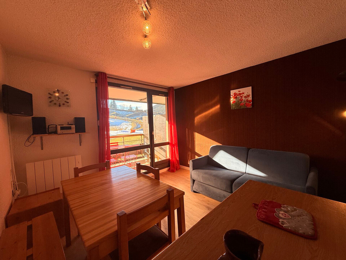 Studio cabine 27m² Villard-de-Lans, balcon sud, 4 pers. - Photo 1