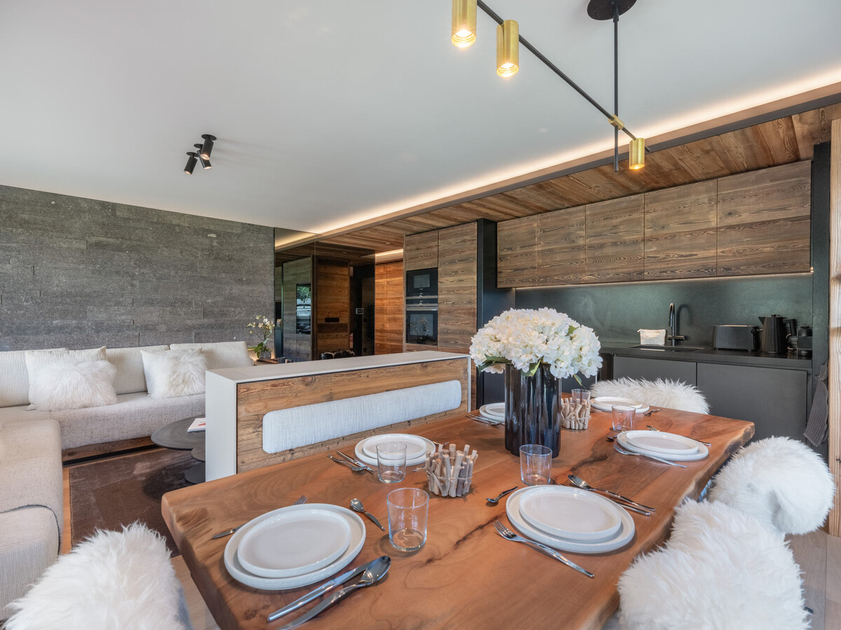 Appartement Megève Rochebrune, 3 chambres, piscine - Photo 4