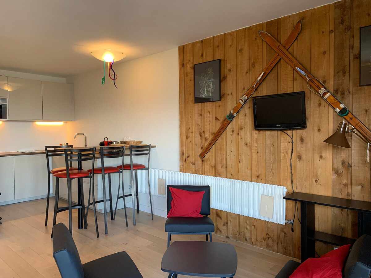 Studio 4 pers. Pra-Loup, balcon vue vallée et montagne - Photo 2