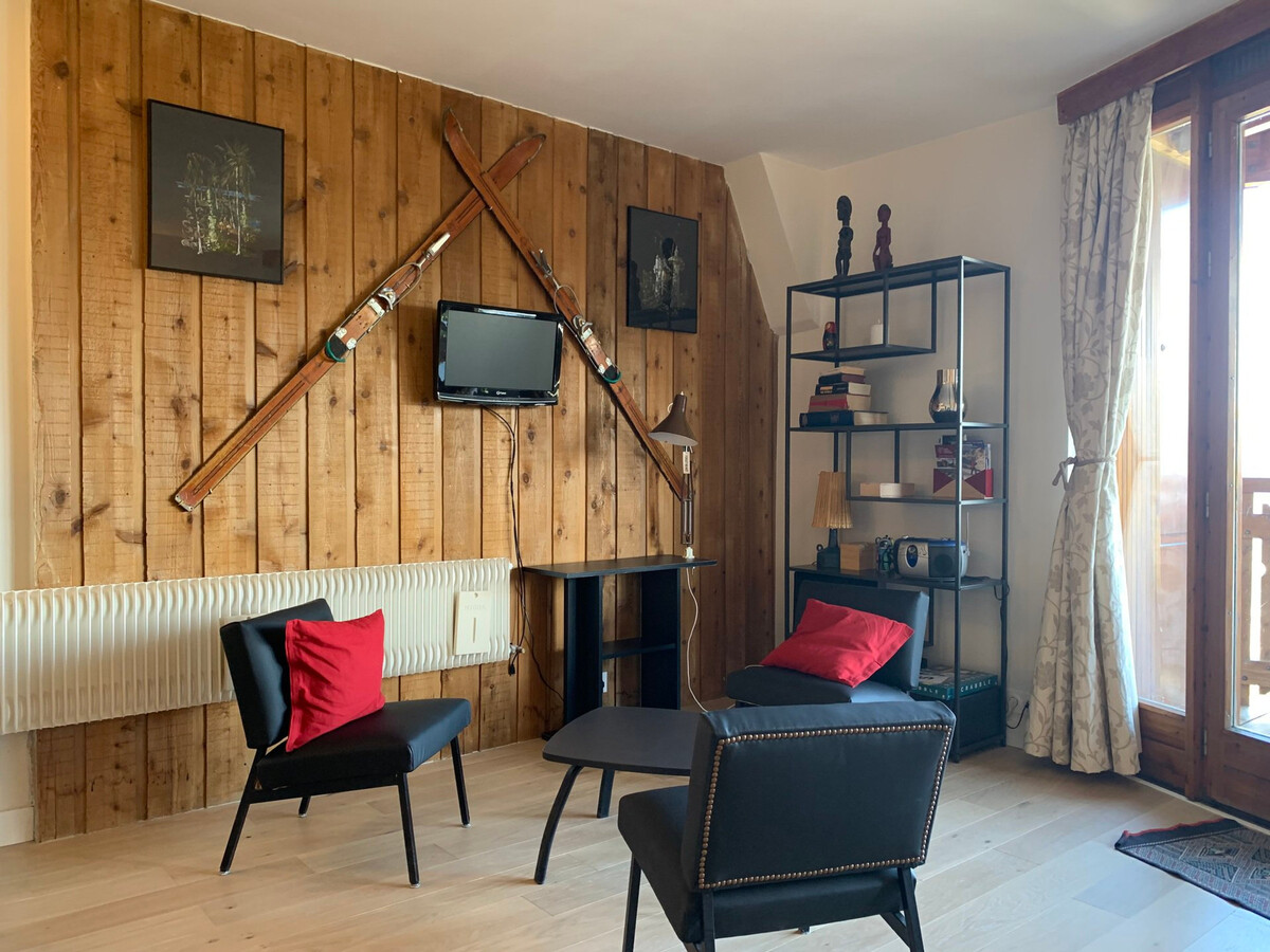 Studio 4 pers. Pra-Loup, balcon vue vallée et montagne - Photo 8