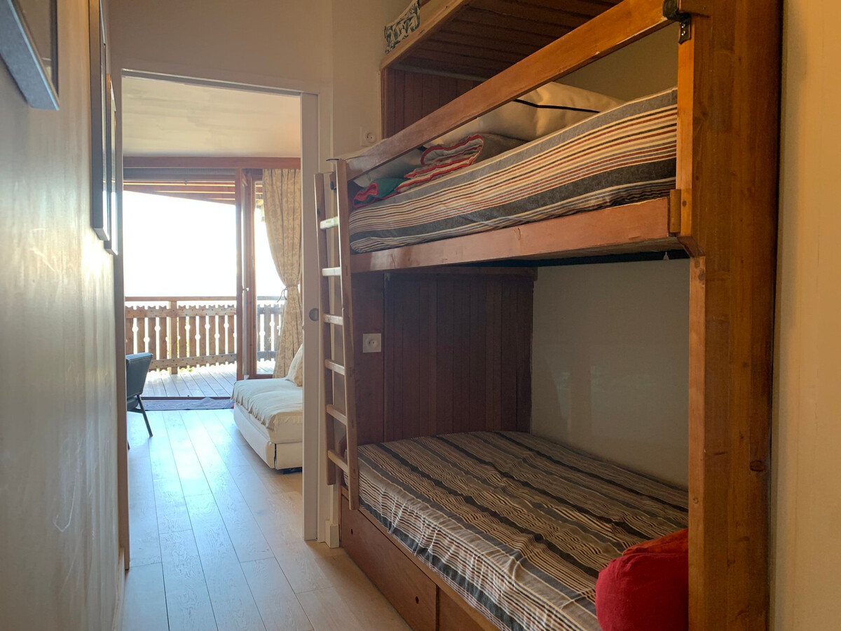 Studio 4 pers. Pra-Loup, balcon vue vallée et montagne - Photo 11