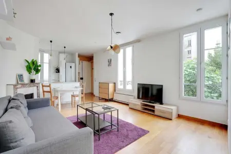 Location appartement à Saint Ouen sur Seine, Appartement lumineux 1BR/2P – St Ouen