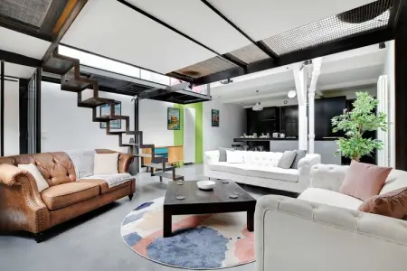 Location appartement à Paris, Somptueux Appartement Terrasse-2BR/6PCentre de Paris