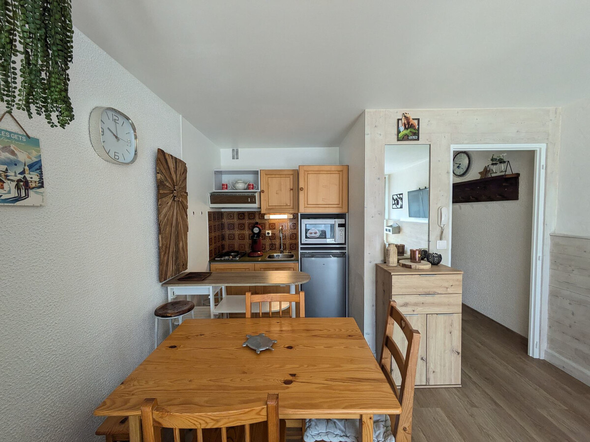 Studio 27m² Les Gets, parking souterrain, 300m pistes - Photo 3