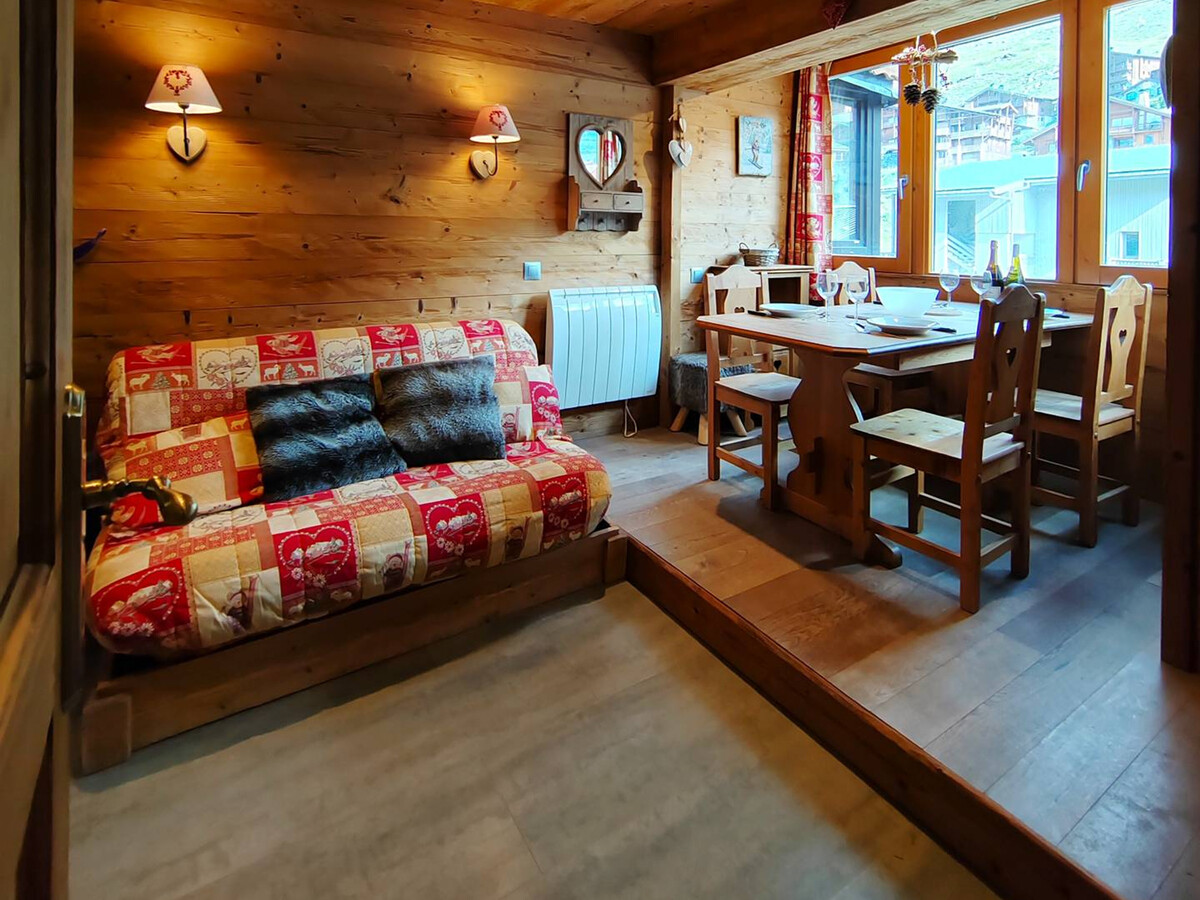 Appartement 28m² rénové style montagne, ski aux pieds - Photo 5