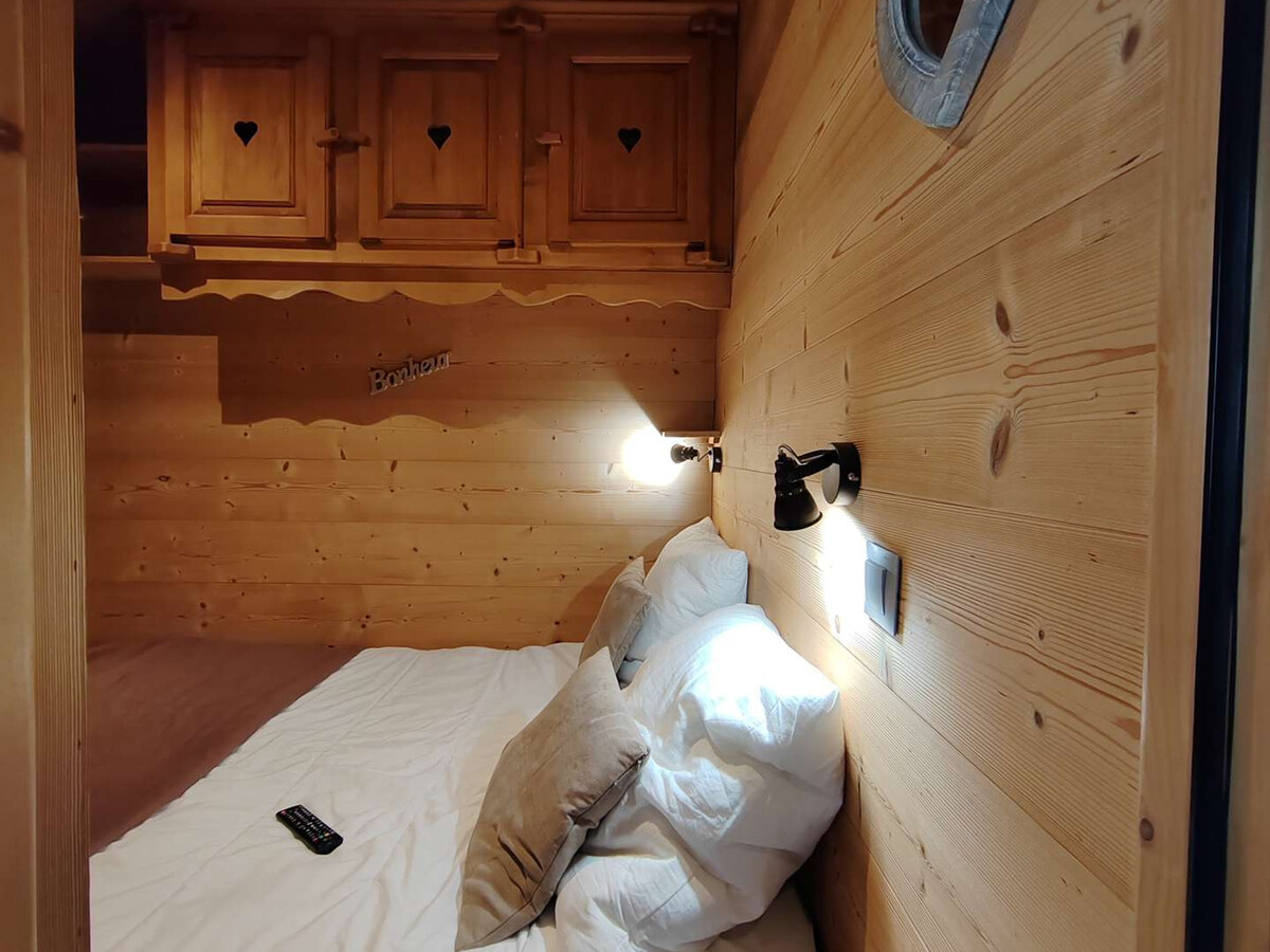 Appartement 28m² rénové style montagne, ski aux pieds - Photo 10