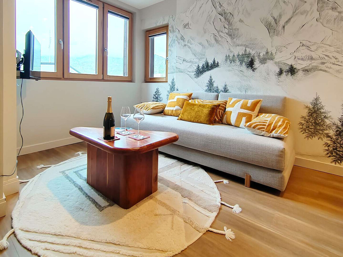 Appartement 3 pièces rénové, centre Val Thorens - Photo 3