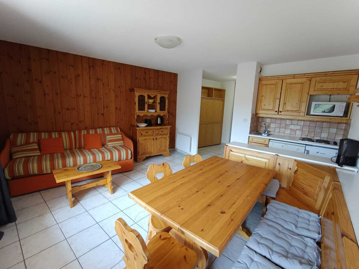 Appartement 6 pers. Montgenèvre, vue pistes et parking - Photo 3