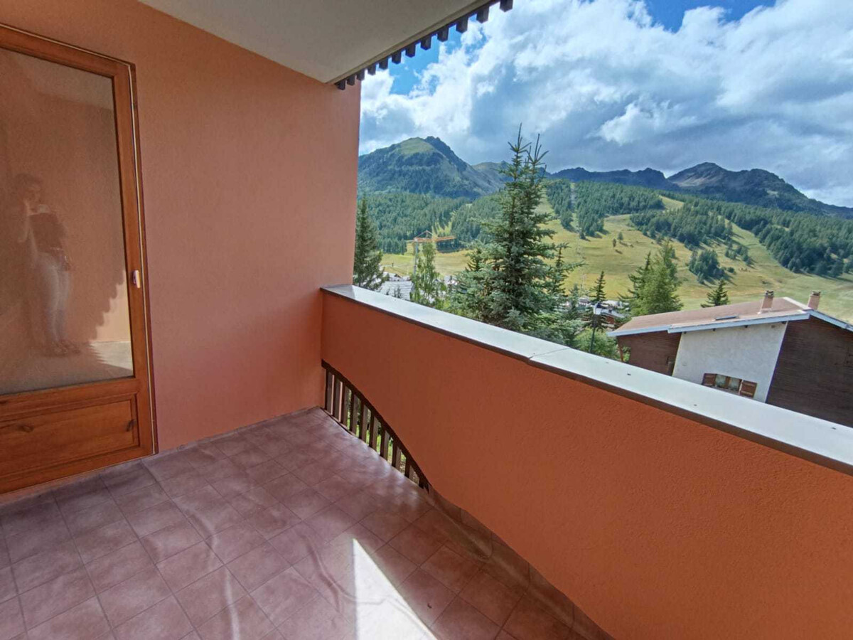 Appartement 6 pers. Montgenèvre, vue pistes et parking - Photo 8
