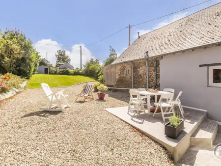 Maison 5 pers. avec jardin clos et poêle à Portbail : photo 4