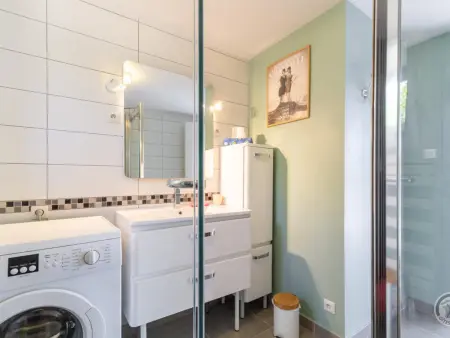 Maison 5 pers. avec jardin clos et poêle à Portbail : photo 13