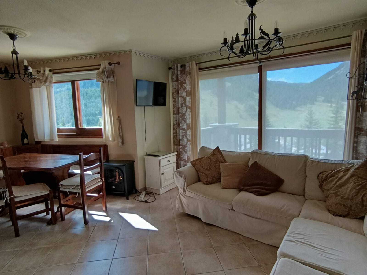 Appartement 5 pers. Montgenèvre, balcon sud, skibus gratuit - Photo 9