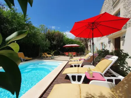 La maison des Vendangeurs 6, Grande maison avec charme et piscine à Olonzac - Photo 29