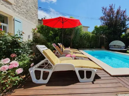 La maison des Vendangeurs 6, Grande maison avec charme et piscine à Olonzac - Photo 30