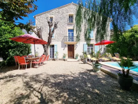 La maison des Vendangeurs 6, Grande maison avec charme et piscine à Olonzac - Photo 32