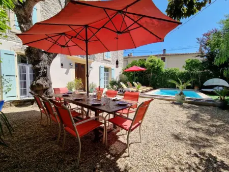 La maison des Vendangeurs 6, Grande maison avec charme et piscine à Olonzac - Photo 35