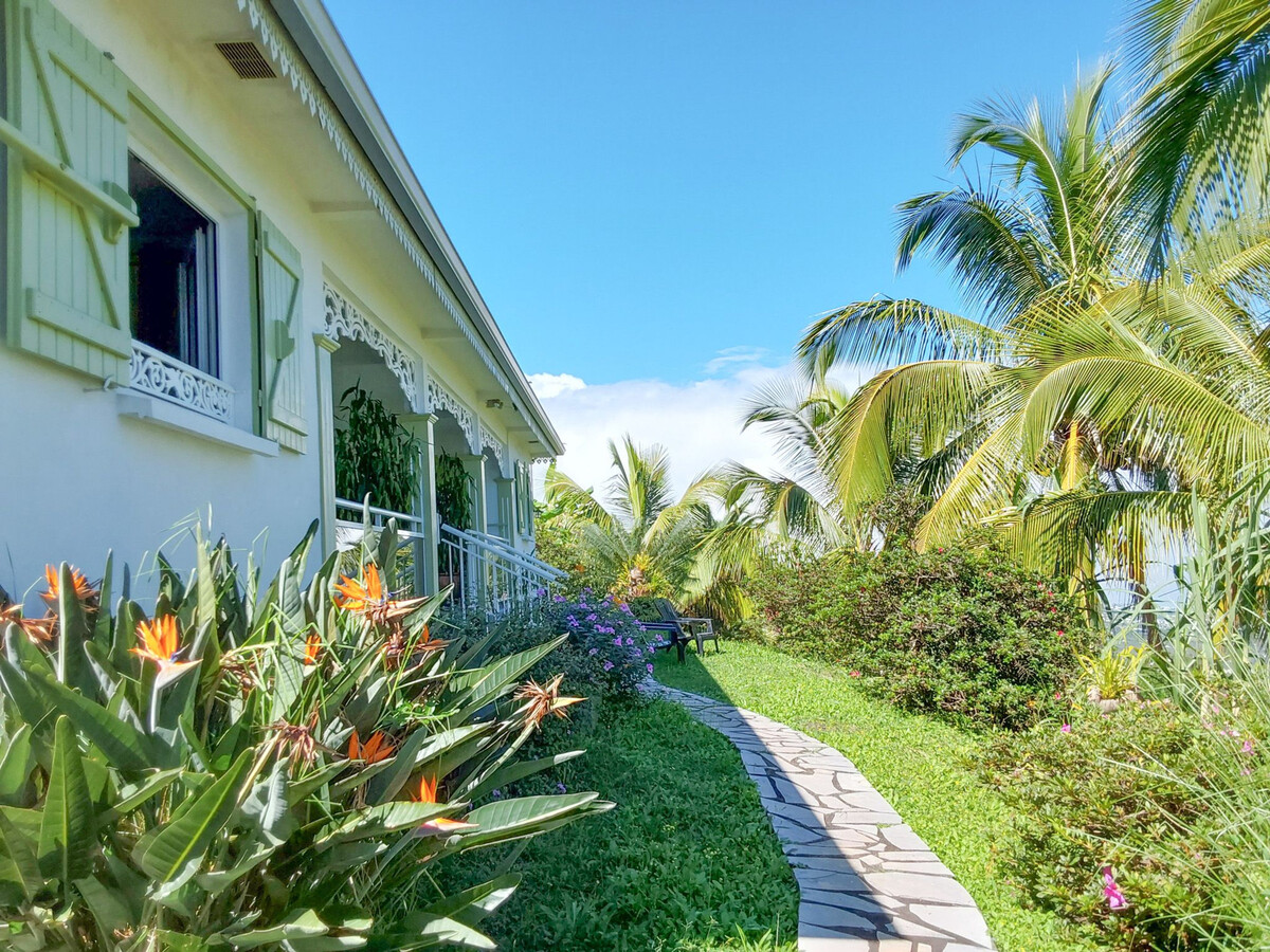 Le Balcon Créole - Gîte 6 pers. à 600 m, vue baie - Photo 16