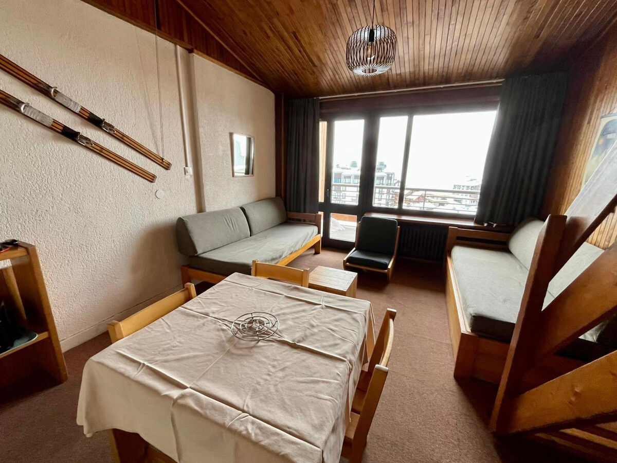 T2 Tignes, balcon sud, vue pistes, ski au pied - Photo 1