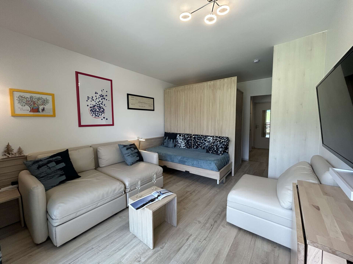 Studio 4 personnes Le Dévoluy, 50m des remontées - Photo 1