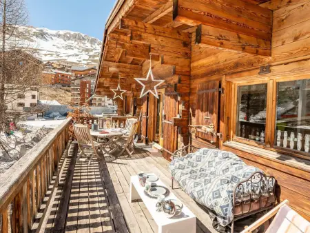 Chalet cosy skis aux pieds, 4 chambres, parking, WiFi, Tignes - Photo 24