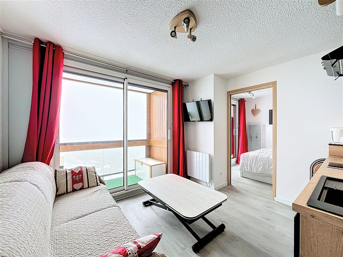Appartement 5 pers. au Corbier, skis aux pieds, 2 balcons - Photo 1