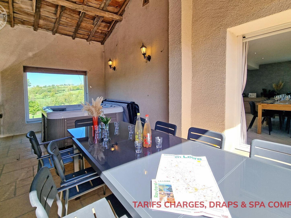 Le Grand Moulin : gîte 12 pers. spa et jardin à Chevrières - Photo 1
