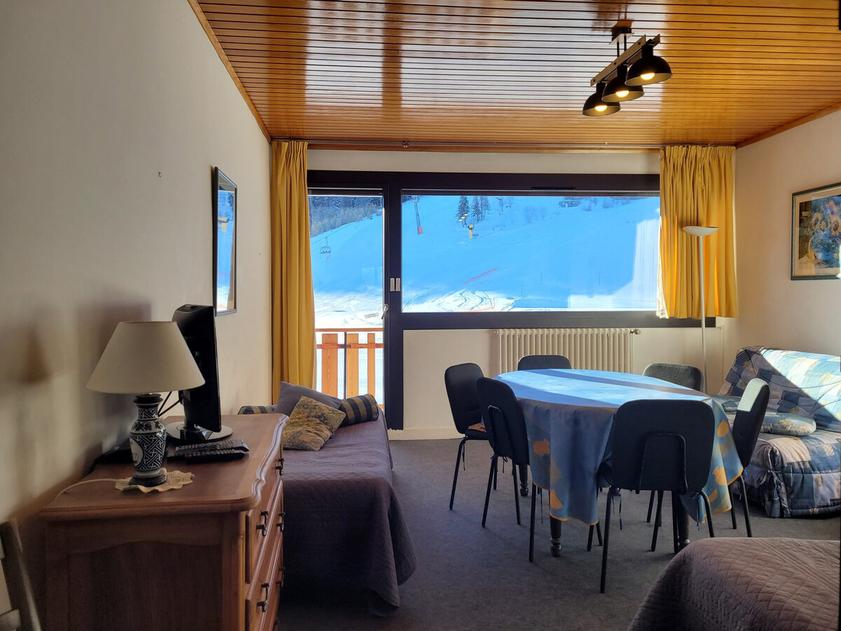 Appartement 5 pers. front de pistes, balcon sud à Pra-Loup - Photo 1