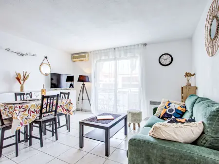 Appartement Atrium Canet-Plage, 40 m² vue sud : photo 2