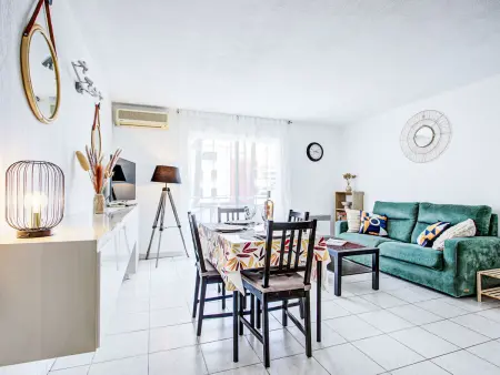 Appartement Atrium Canet-Plage, 40 m² vue sud : photo 5