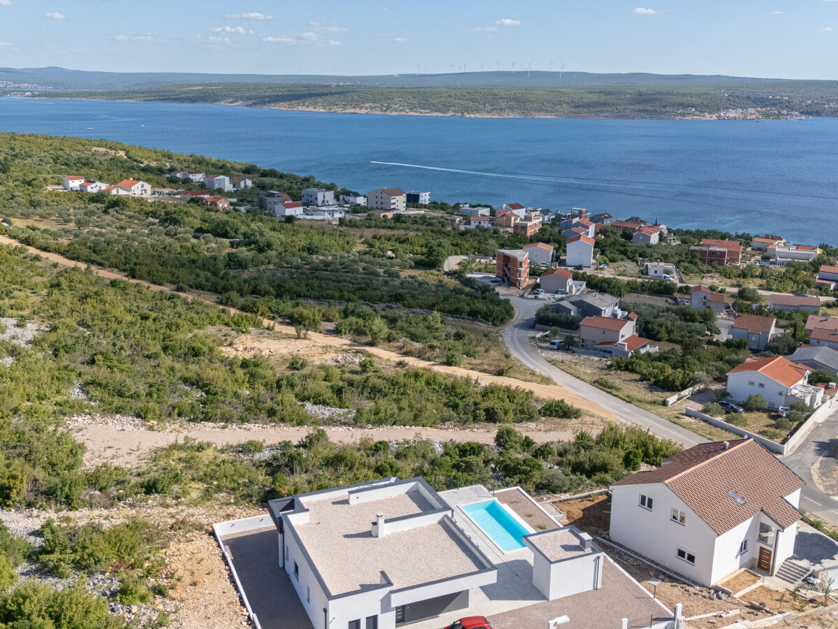 Villa Sime à Maslenica : piscine privée et terrasse vue mer - Photo 25