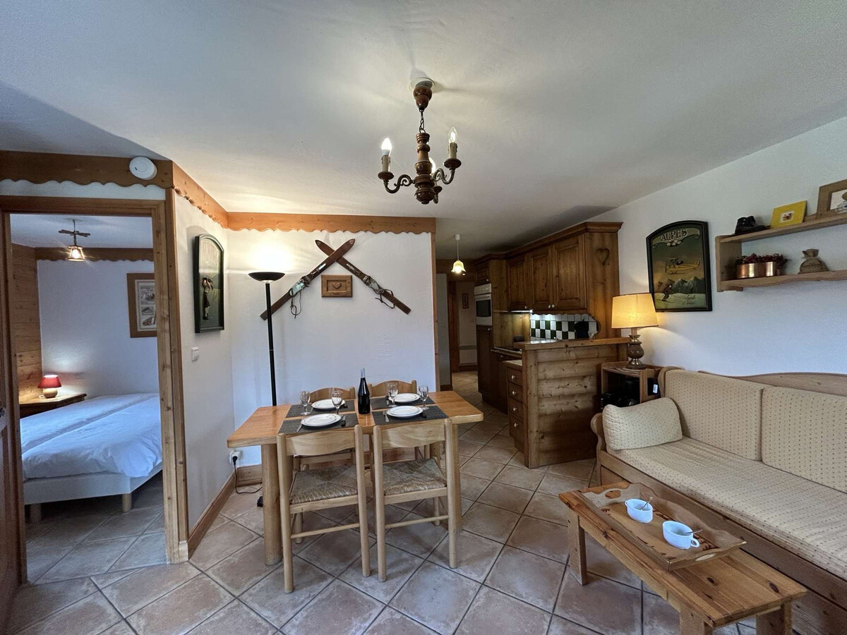 Appartement 48 m² 2 chambres, balcon vue montagne, Méribel Village - Photo 2