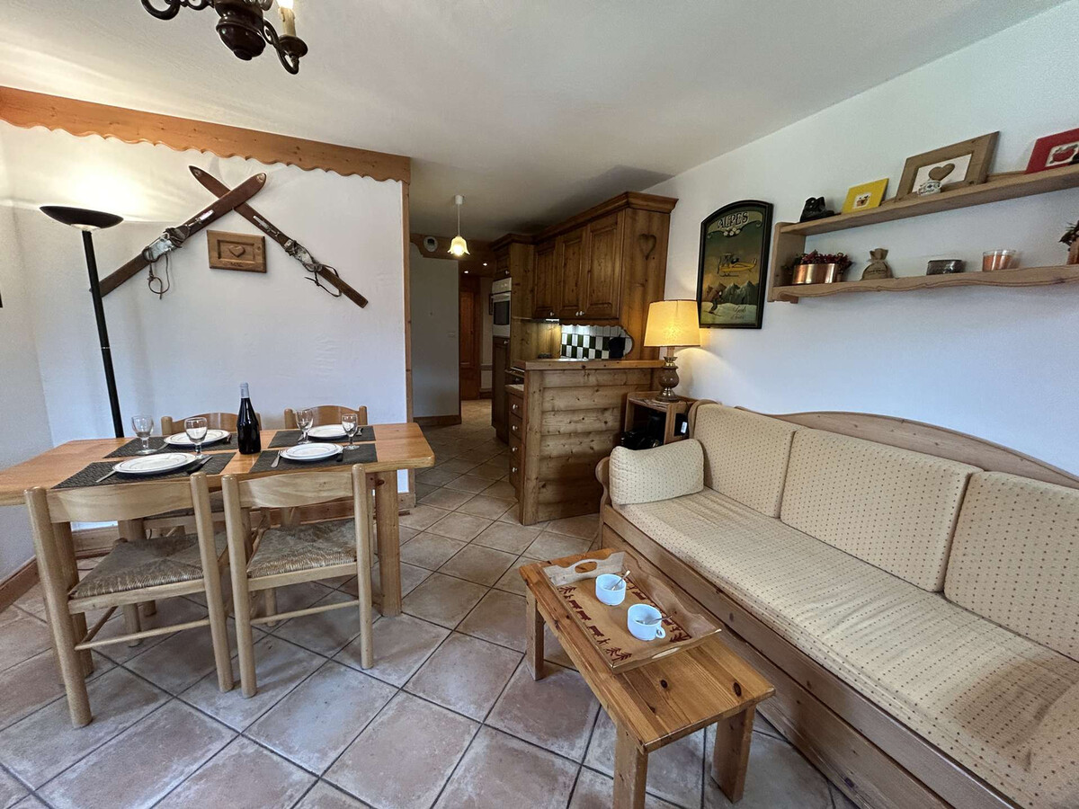 Appartement 48 m² 2 chambres, balcon vue montagne, Méribel Village - Photo 8