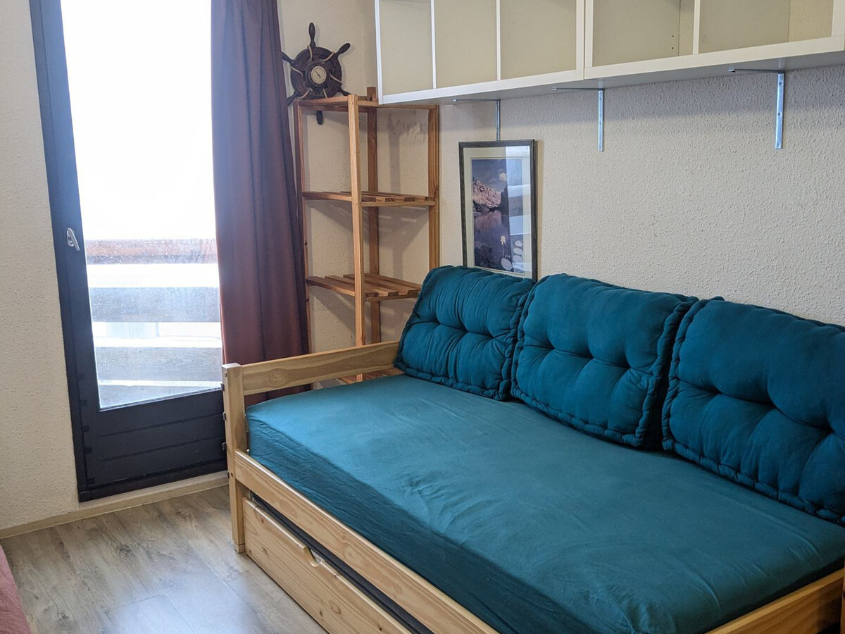 Studio 18m² aux Adrets-Prapoutel, balcon vue vallée - Photo 4