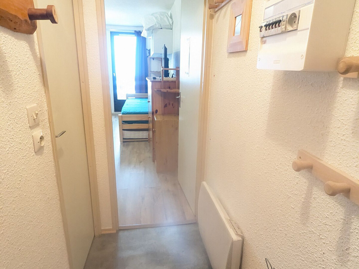 Studio 18m² aux Adrets-Prapoutel, balcon vue vallée - Photo 7