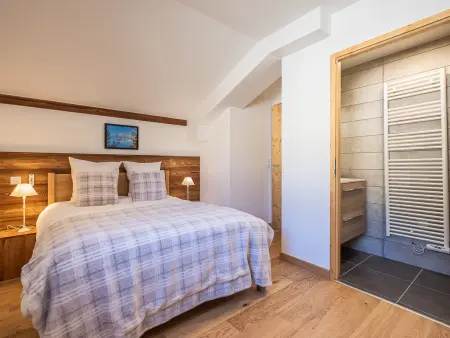 Duplex 4 chambres aux Saisies, 8 pers., parking inclus : photo 6