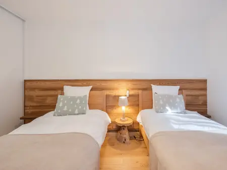 Duplex 4 chambres aux Saisies, 8 pers., parking inclus : photo 8
