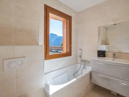 Duplex 4 chambres aux Saisies, 8 pers., parking inclus : photo 14